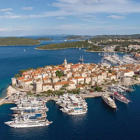Stunning Apartment In Blato With House Sea View Prizba